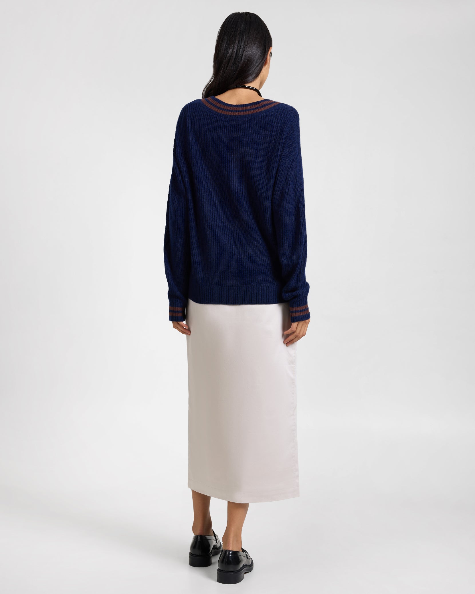 Noir Navy/Chestnut