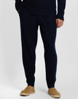 Midnight 100% Cashmere Knit Jogger