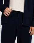 Midnight 100% Cashmere Knit Jogger