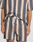 Navy Luca Pull-On Short