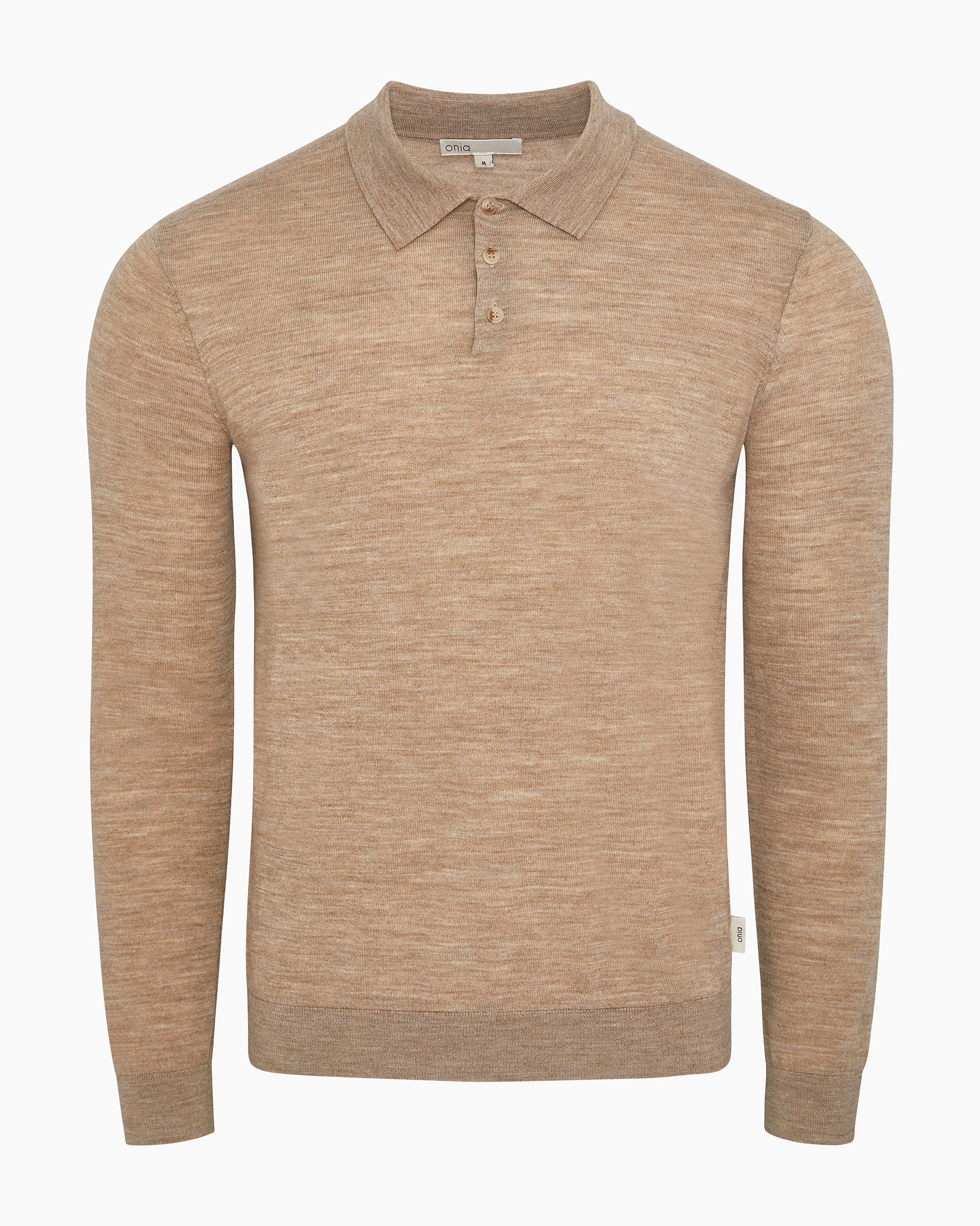 Extra Fine Merino Wool Long Sleeve Polo – onia