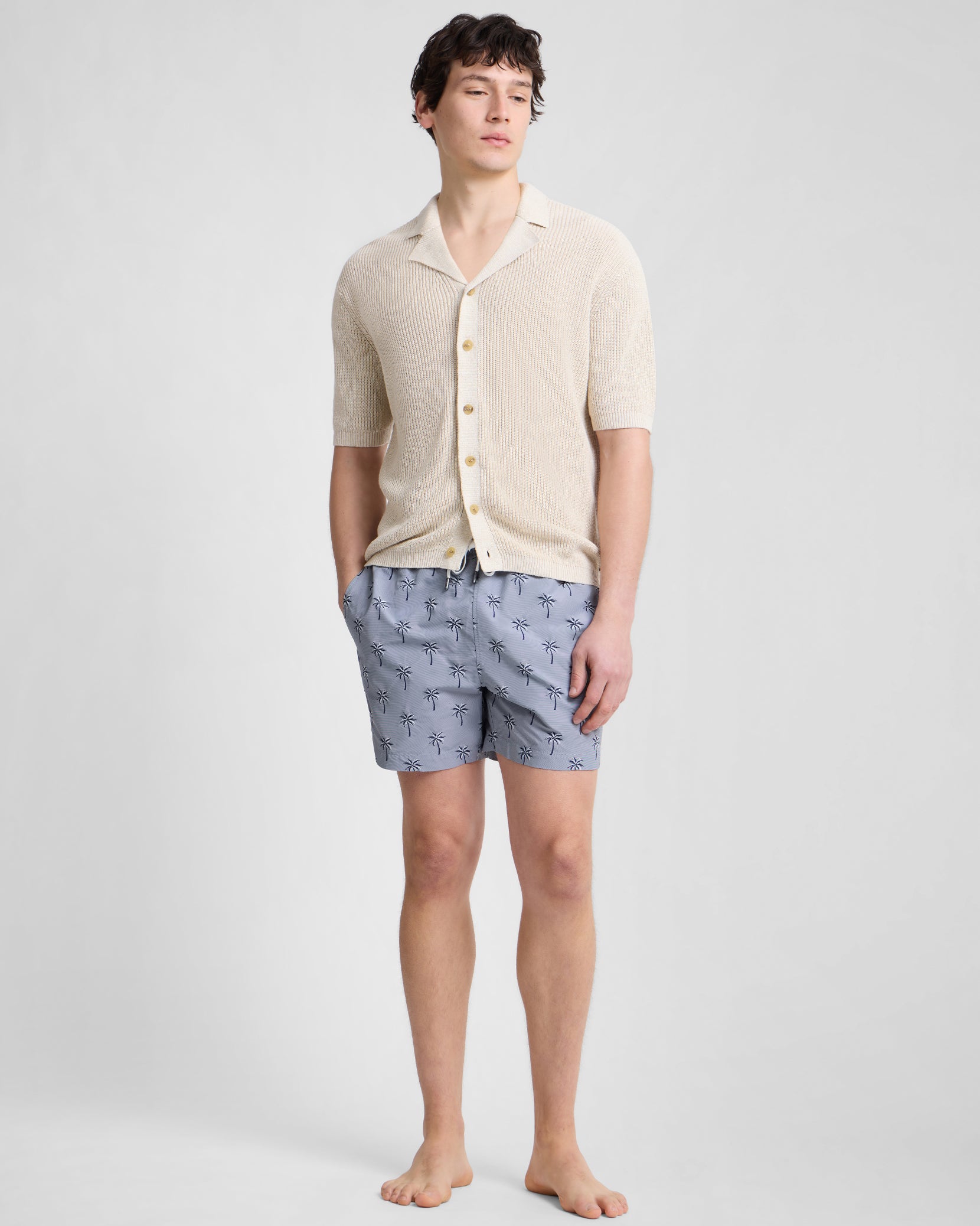 Silk Linen Camp Shirt – onia