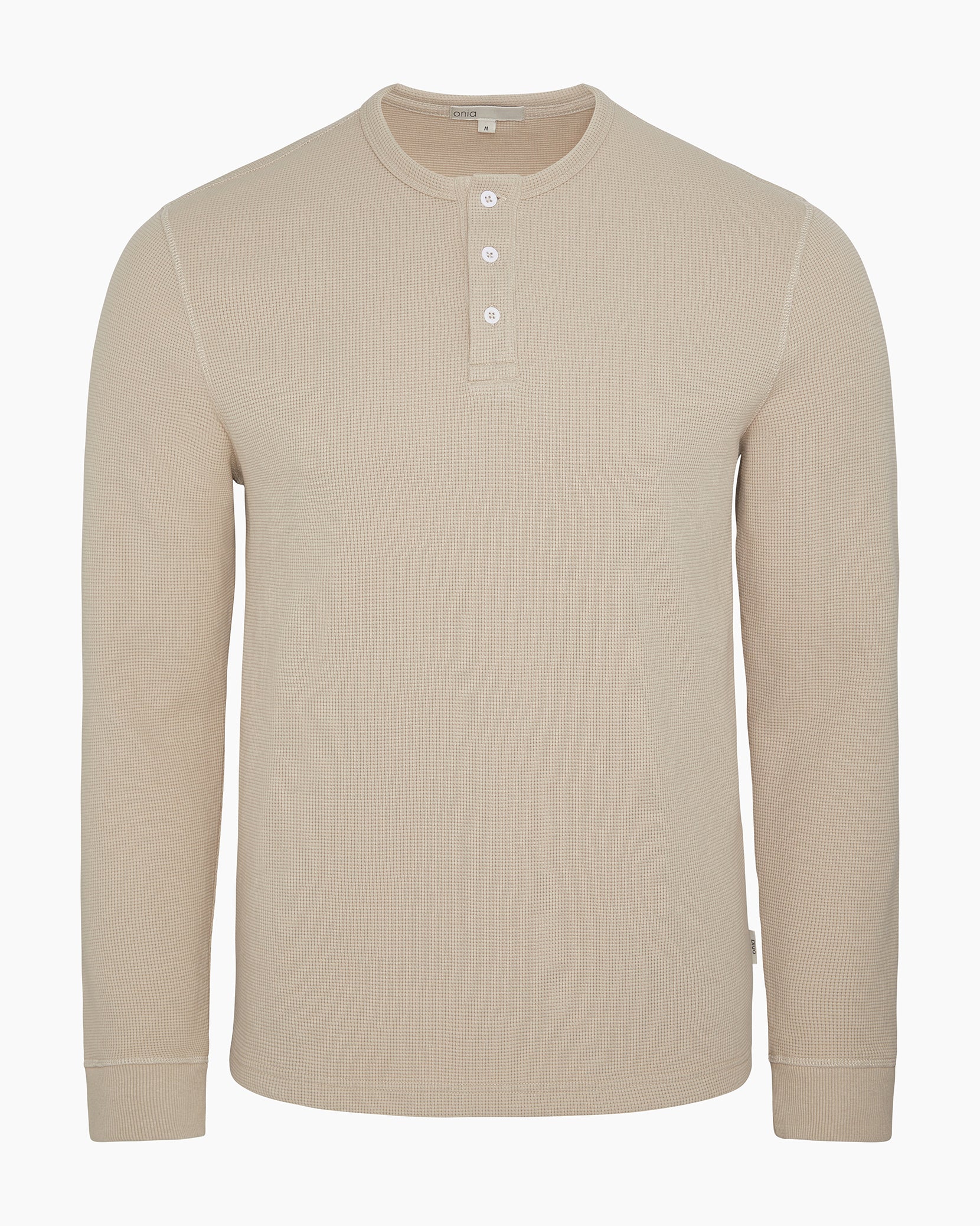kinema waffle henley neck shirt Waffle Henley \u2013 Uni Knit Company