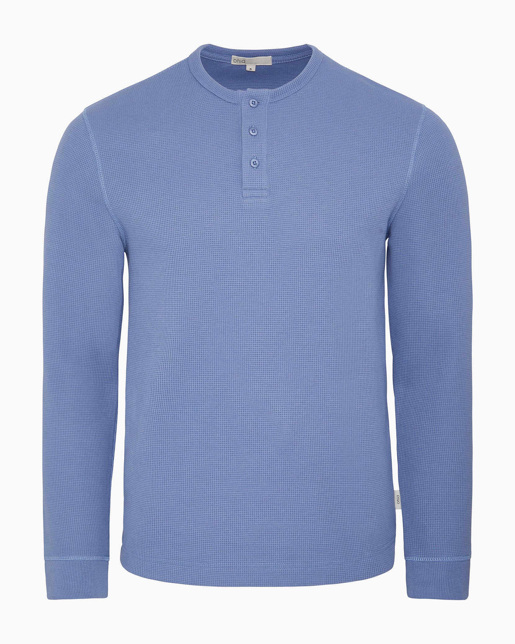 kinema waffle henley neck shirt Waffle Henley \u2013 Uni Knit Company