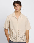 Natural Relaxed Camp Shirt