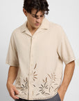 Natural Relaxed Camp Shirt