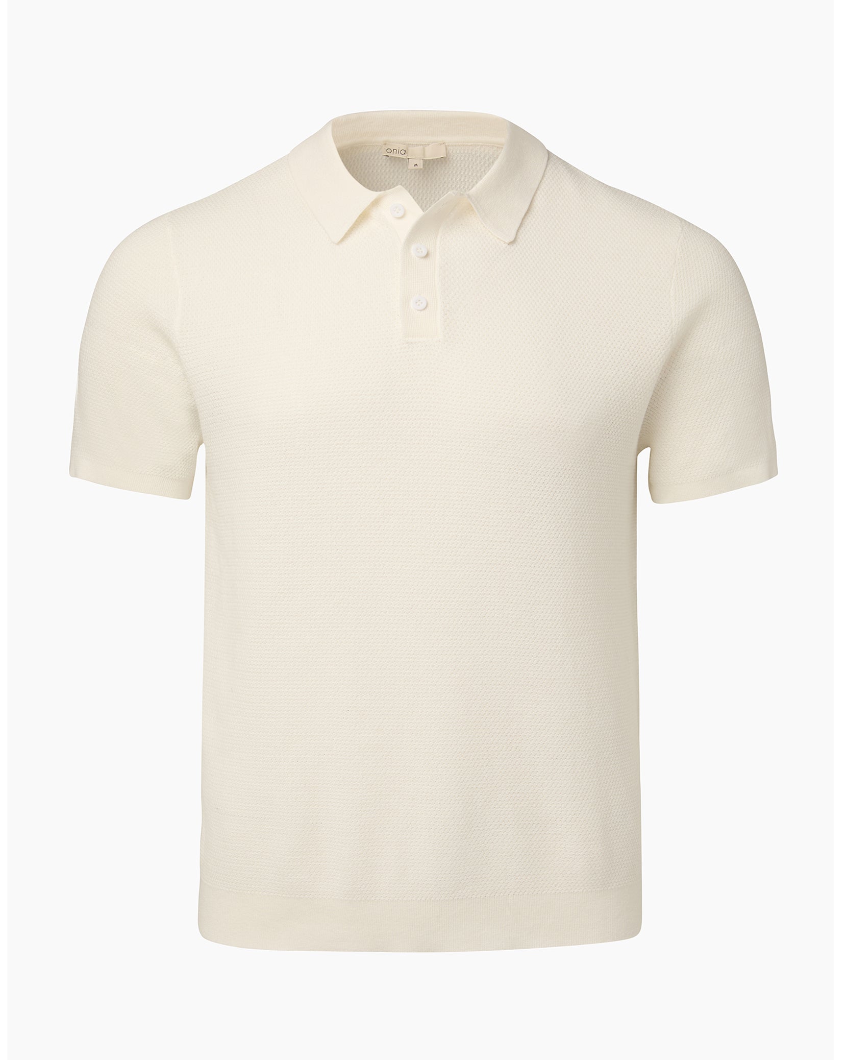 Cotton Textured Knit Polo – onia