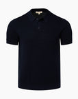 Cotton Textured Knit Polo