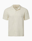 Cotton Textured Camp Shirt