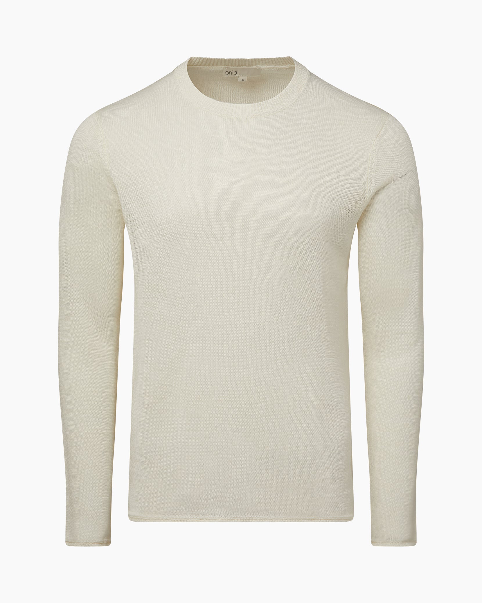 Onia Kevin Linen Crew Neck Sweater deals