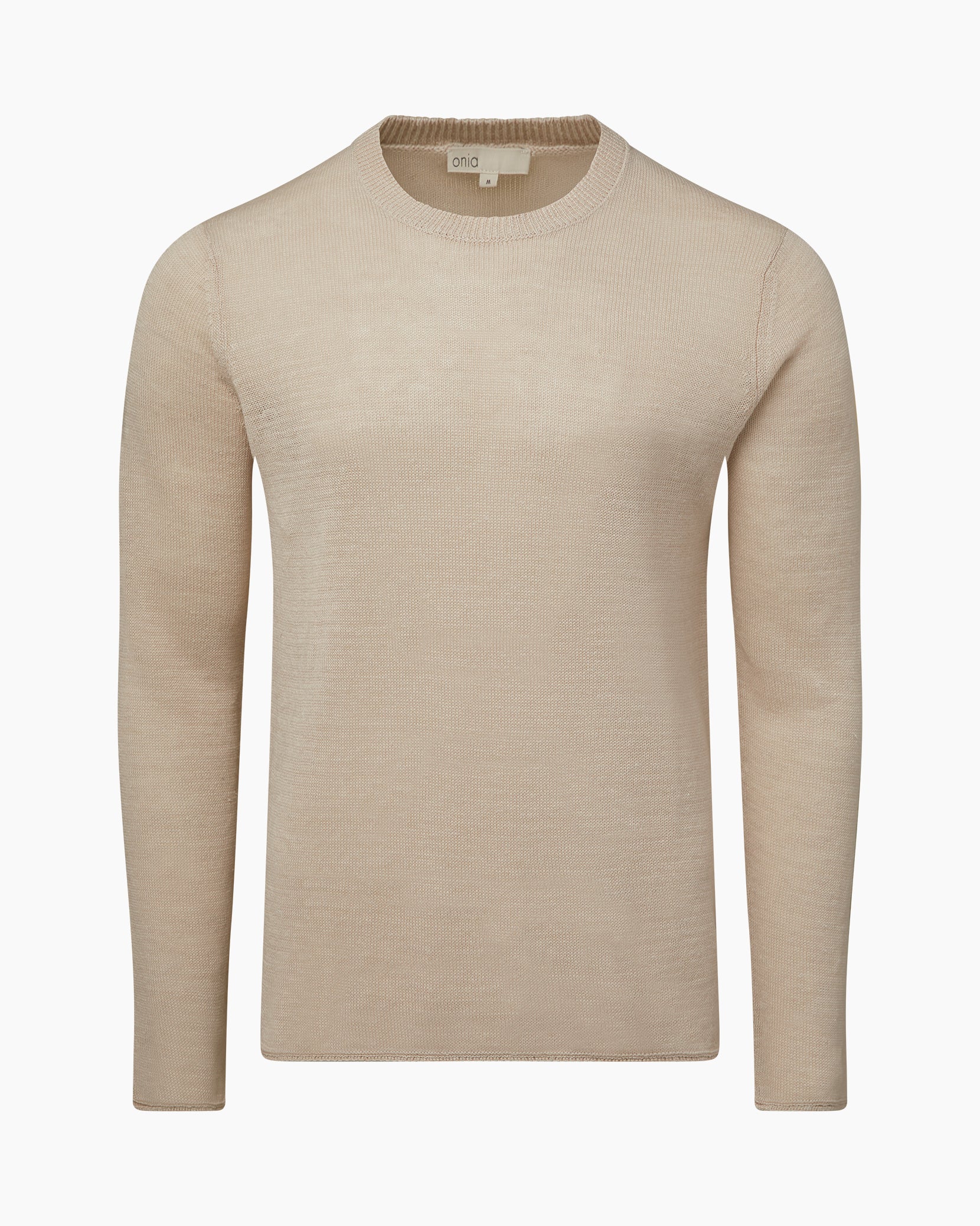 Kevin Crewneck Linen Sweater – onia1