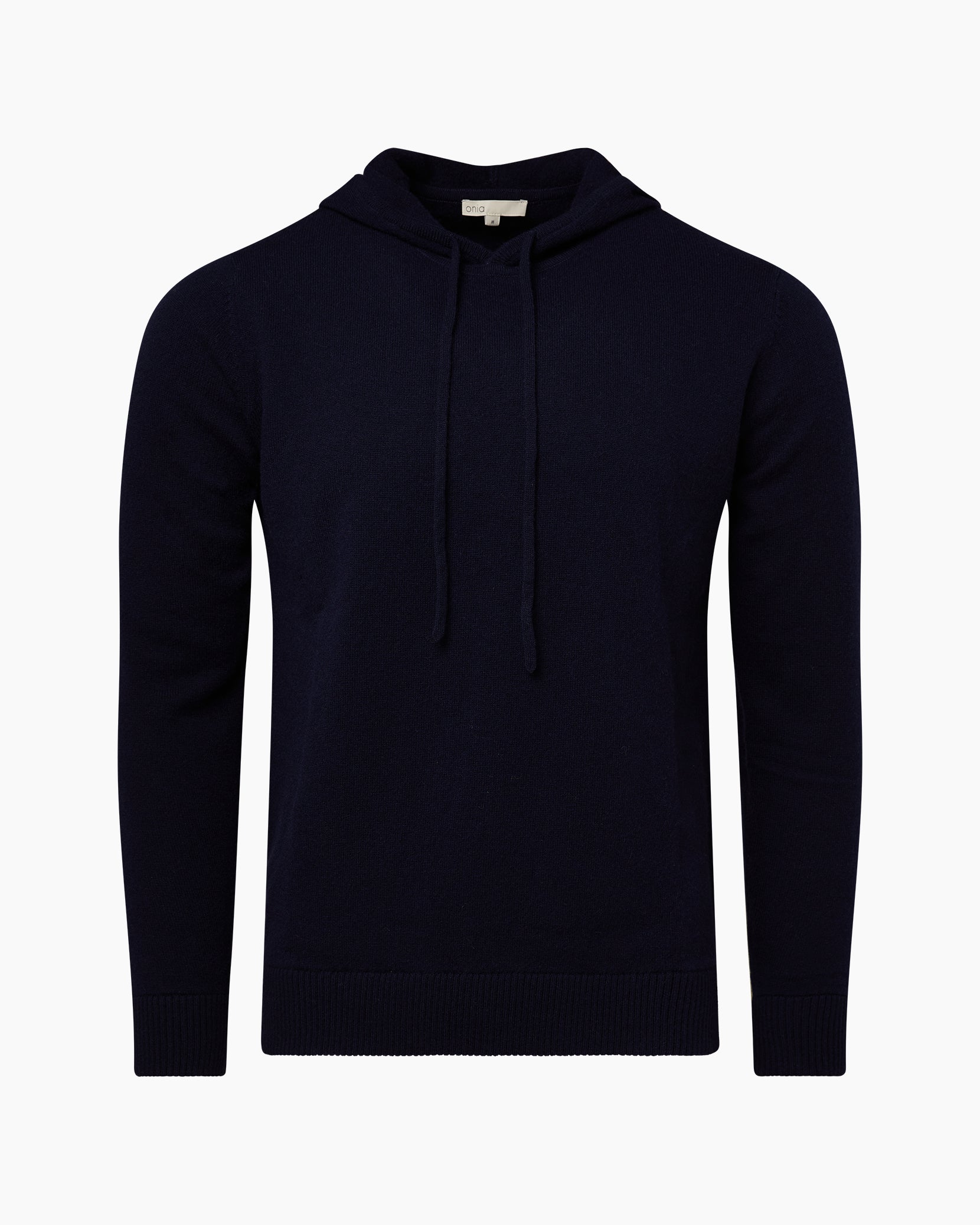 Ribbed Pure Cashmere Hoodie