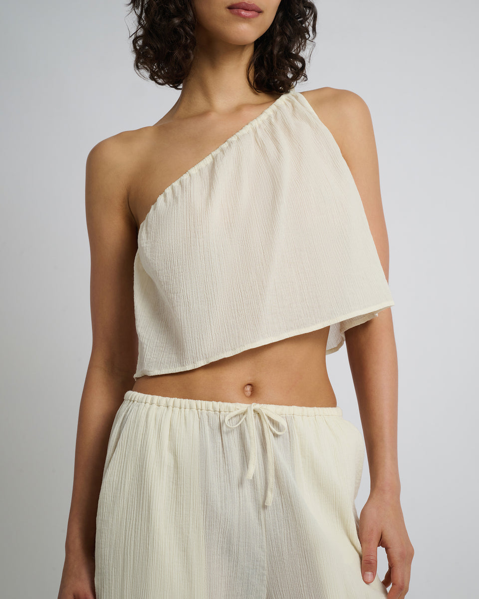 ★KASHIKO★ZEN ONE SHOULDER TOP Flowers Grow One Shoulder Top Sage | Princess Polly USA