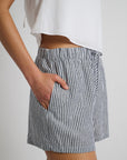 Deep Navy/White