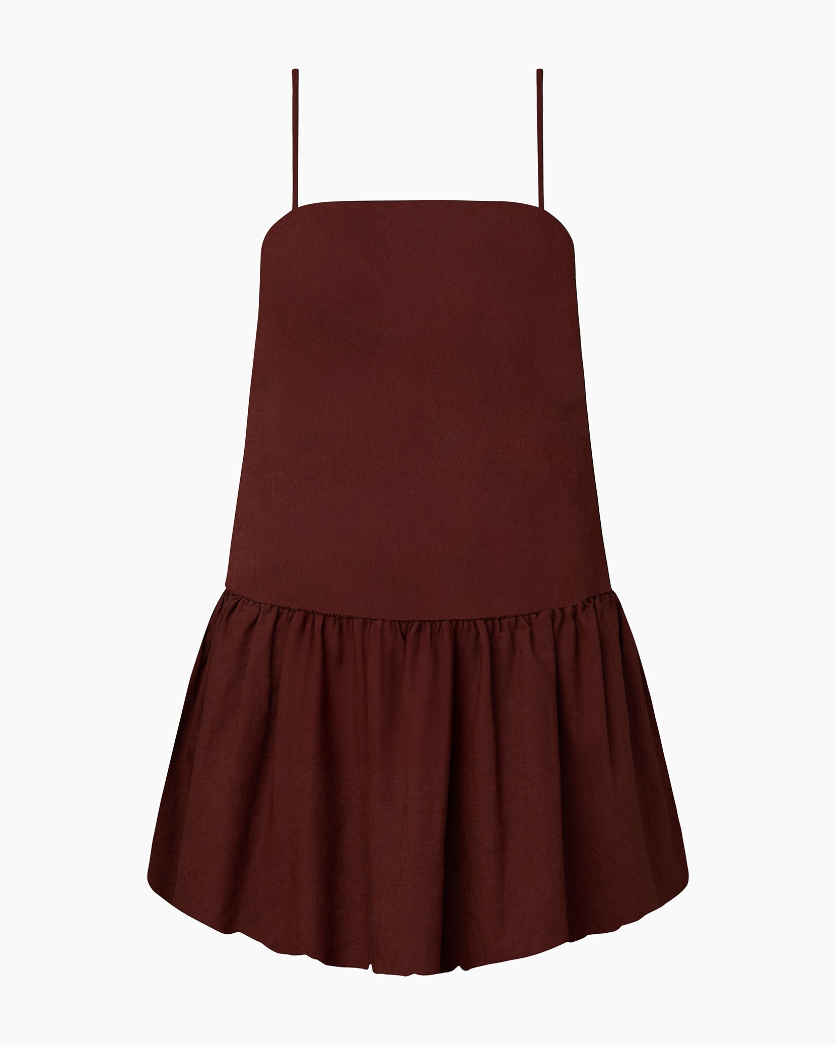 Air Linen Bubble Mini Dress – onia1