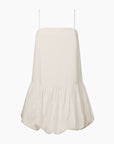 Air Linen Bubble Mini Dress