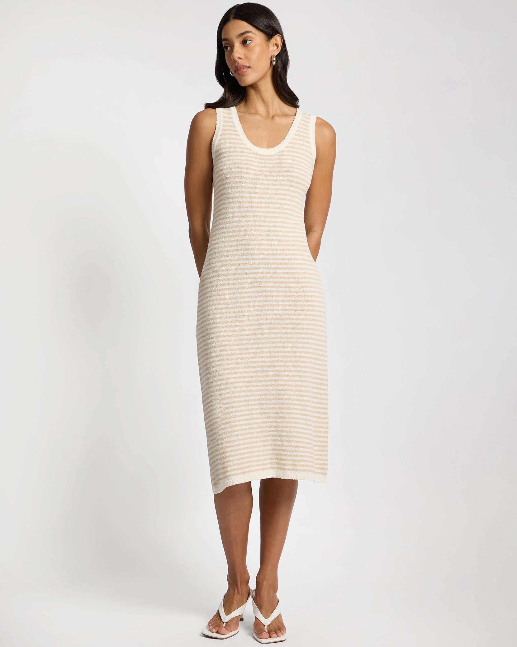 skims tank dress Cotton Boucle Scoop Tank Dress – onia