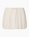 Air Linen Bubble Mini Skirt