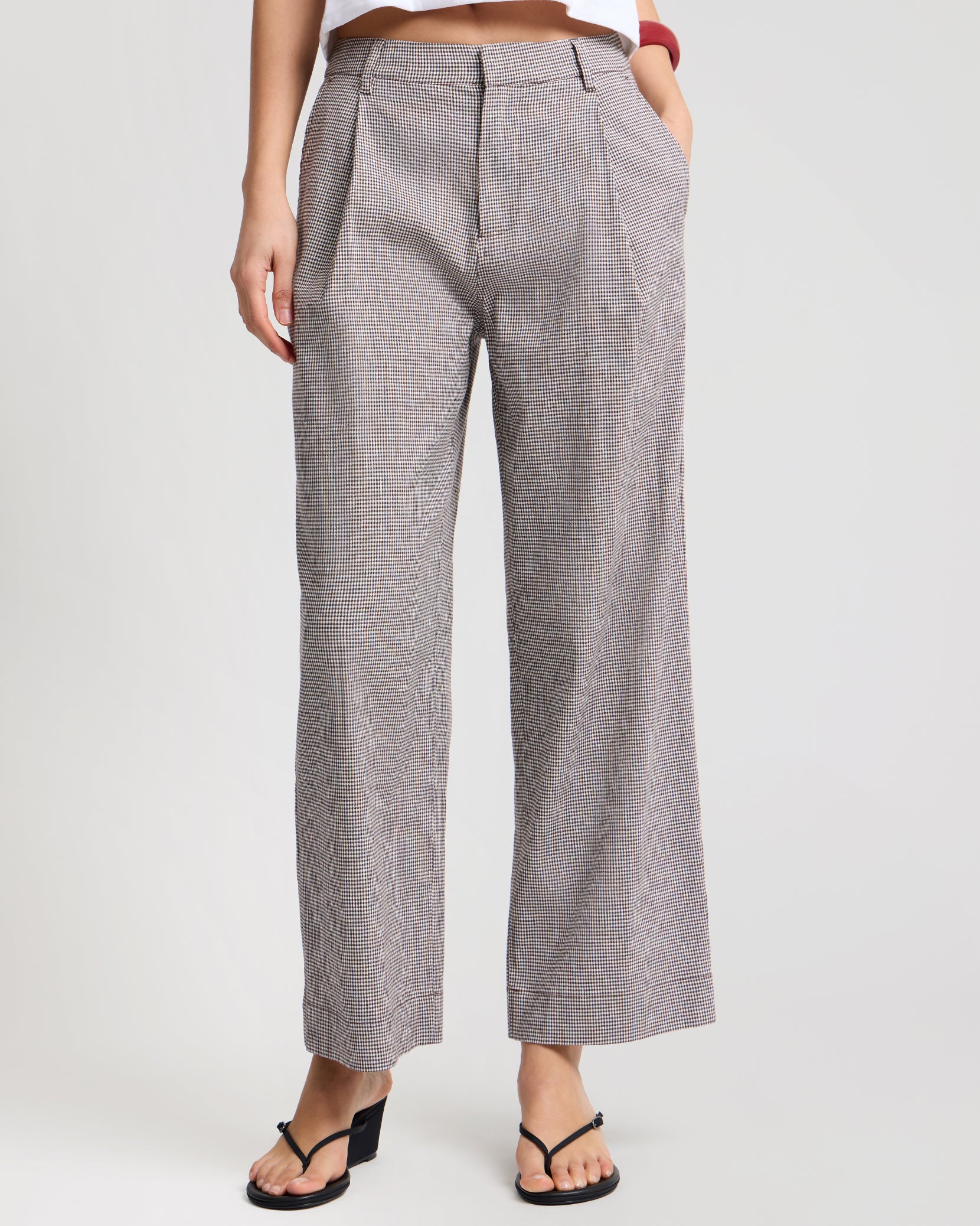 clean-line dress pants for women brands GRAPENT Slacks for Women Trousers for Women High Waisted Womens Work Pants Womens Dress Pants Wide Leg Trousers for Women High Waisted Straight Leg Pants Cream Size Small Size 4 Size 6