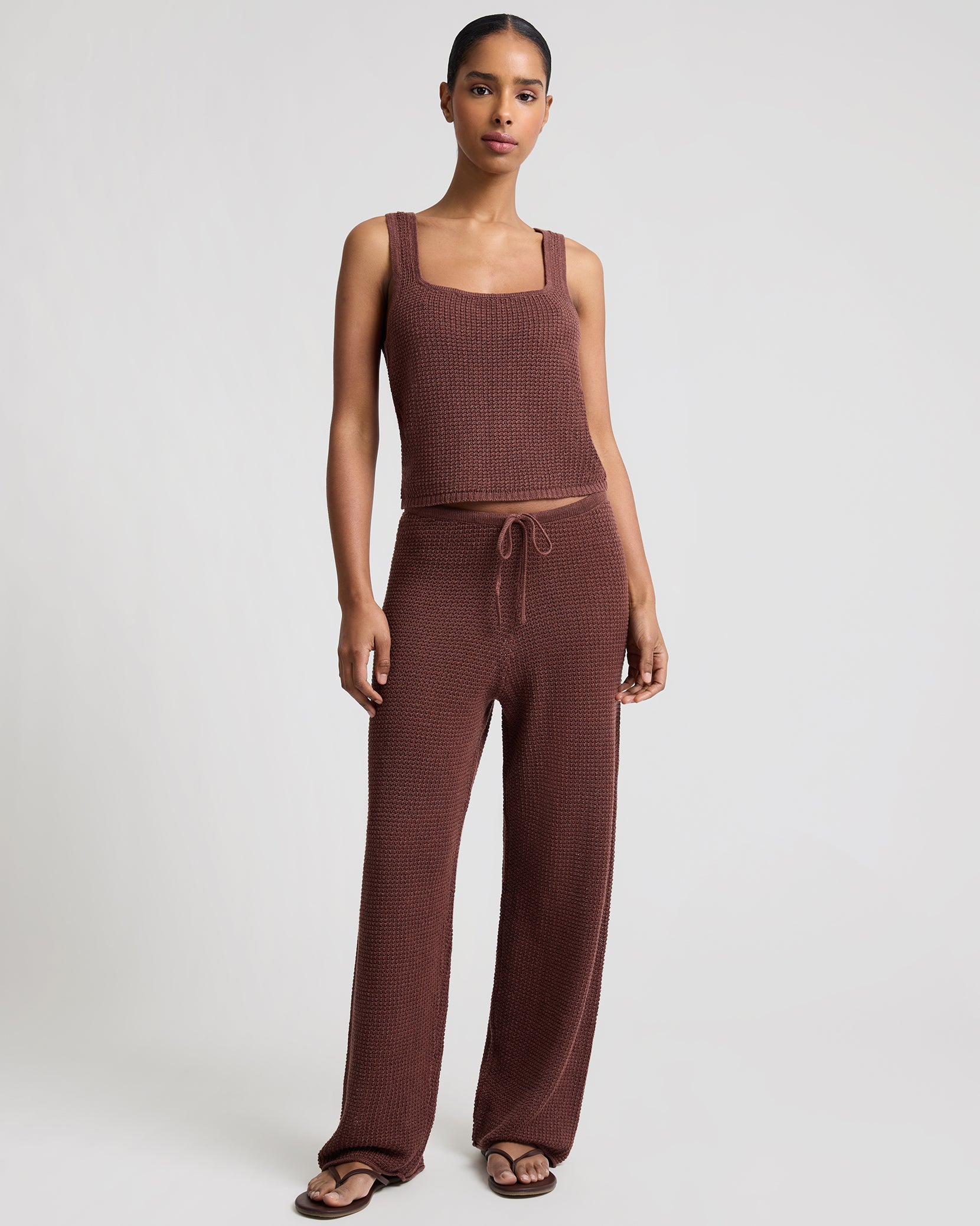 Knit Square Neck Tank Top – onia