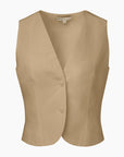 Air Linen Relaxed Vest