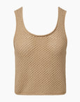 Crochet Knit Scoop Tank