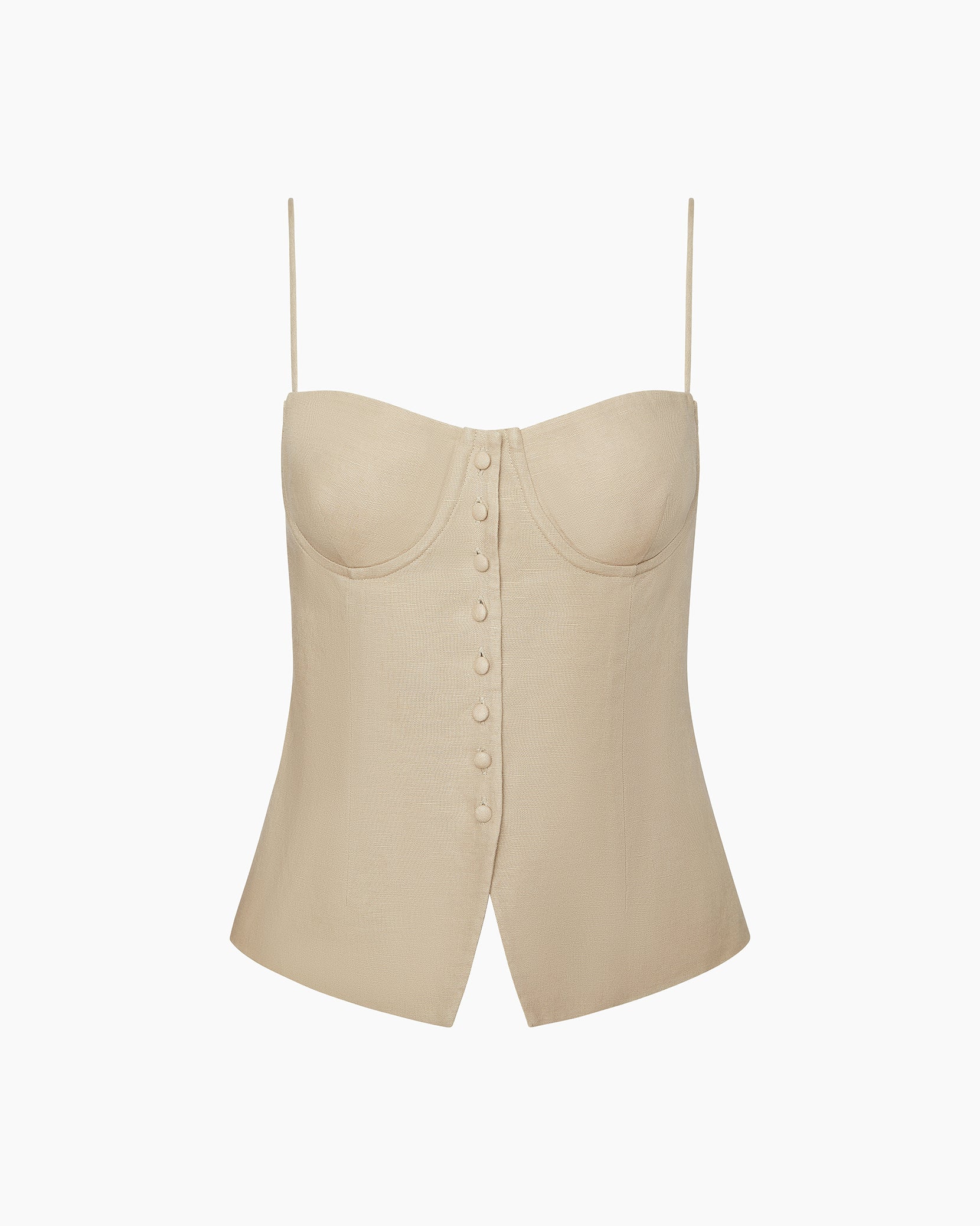 トップス CLANE ROUND CUT BARE BUSTIER CLANE ROUND CUT BARE BUSTIER トップス