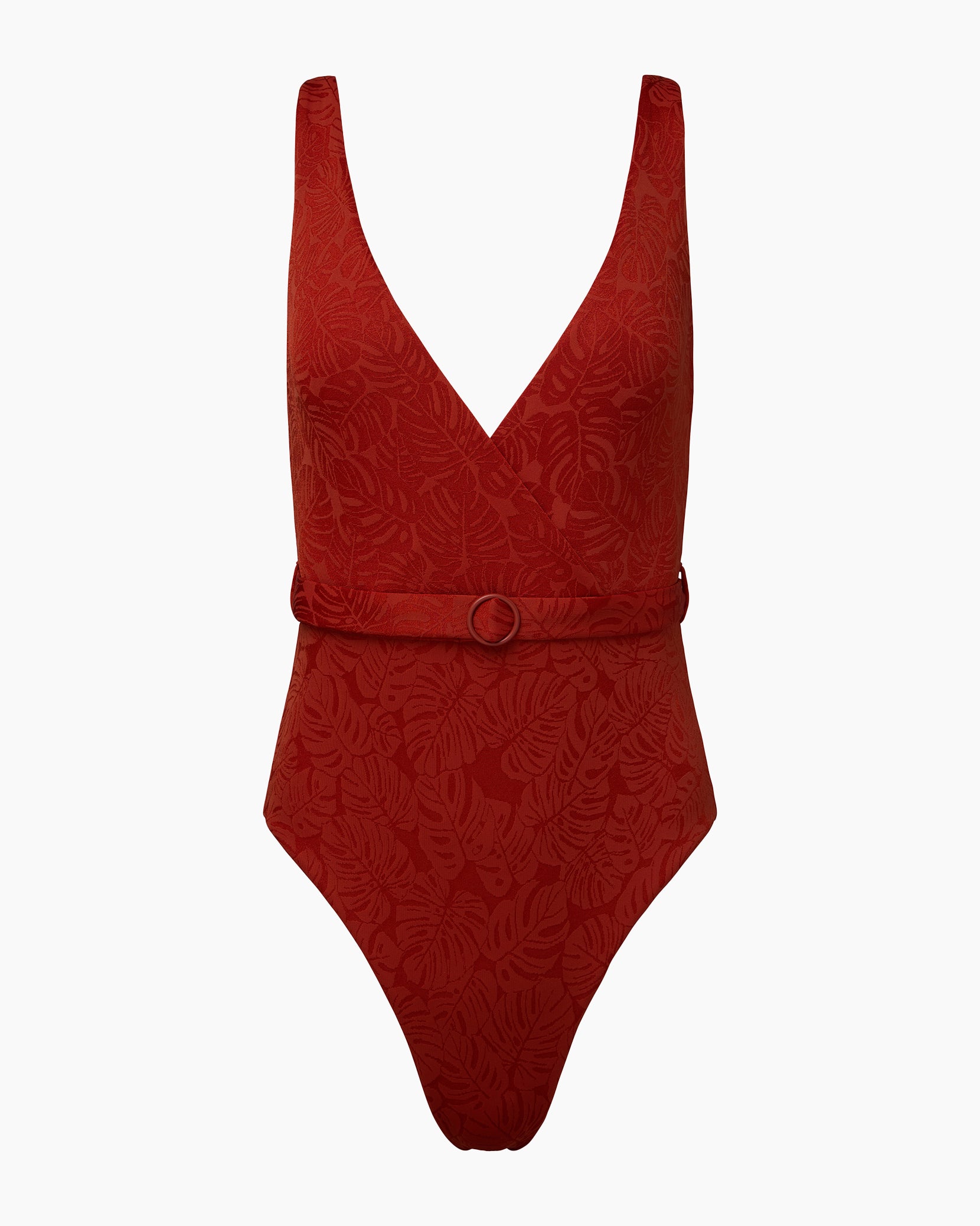 Eaphi waist tuck volume ribbon onepiece
