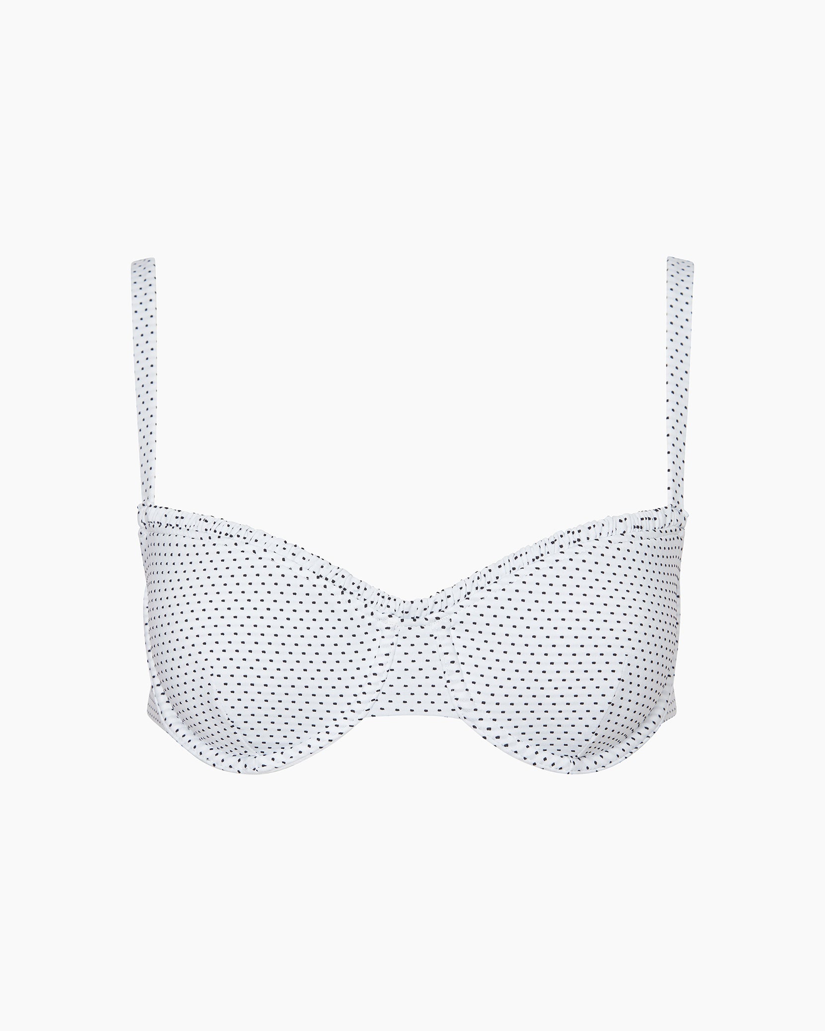 トップス kishidamiki chain bra (DOT WHITE) Marilyn Bikini Top – onia