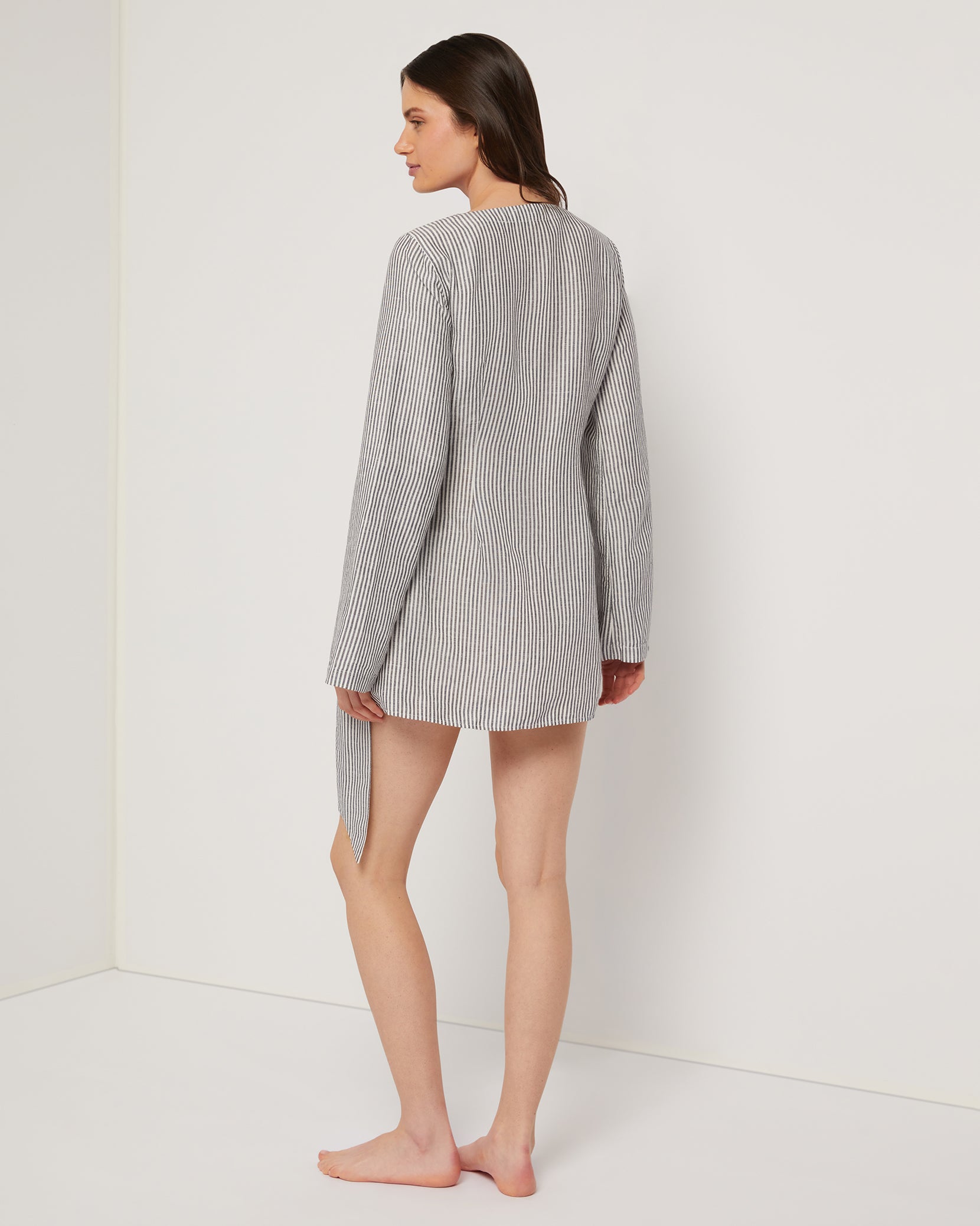 Air Linen Wrap Dress – onia
