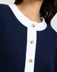 Noir Navy/White