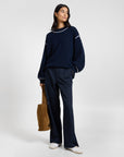 Noir Navy/White