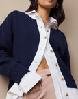 Noir Navy/White