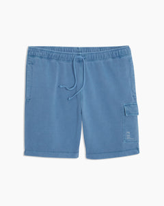 Garment Dye Terry Cargo Short in Moonlight - 3 - Onia