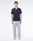 Deep Navy/White