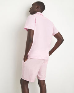 Linen Pull On Short in Icy-Pink - 6 - Onia