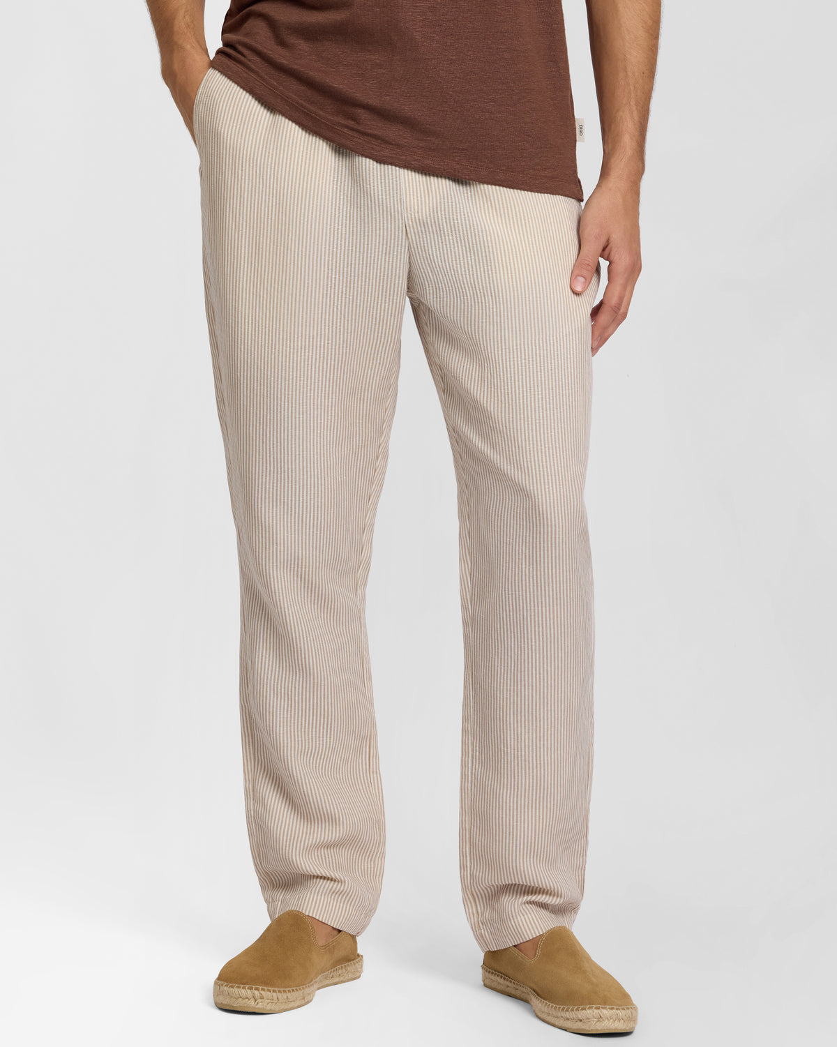 Tan/White
