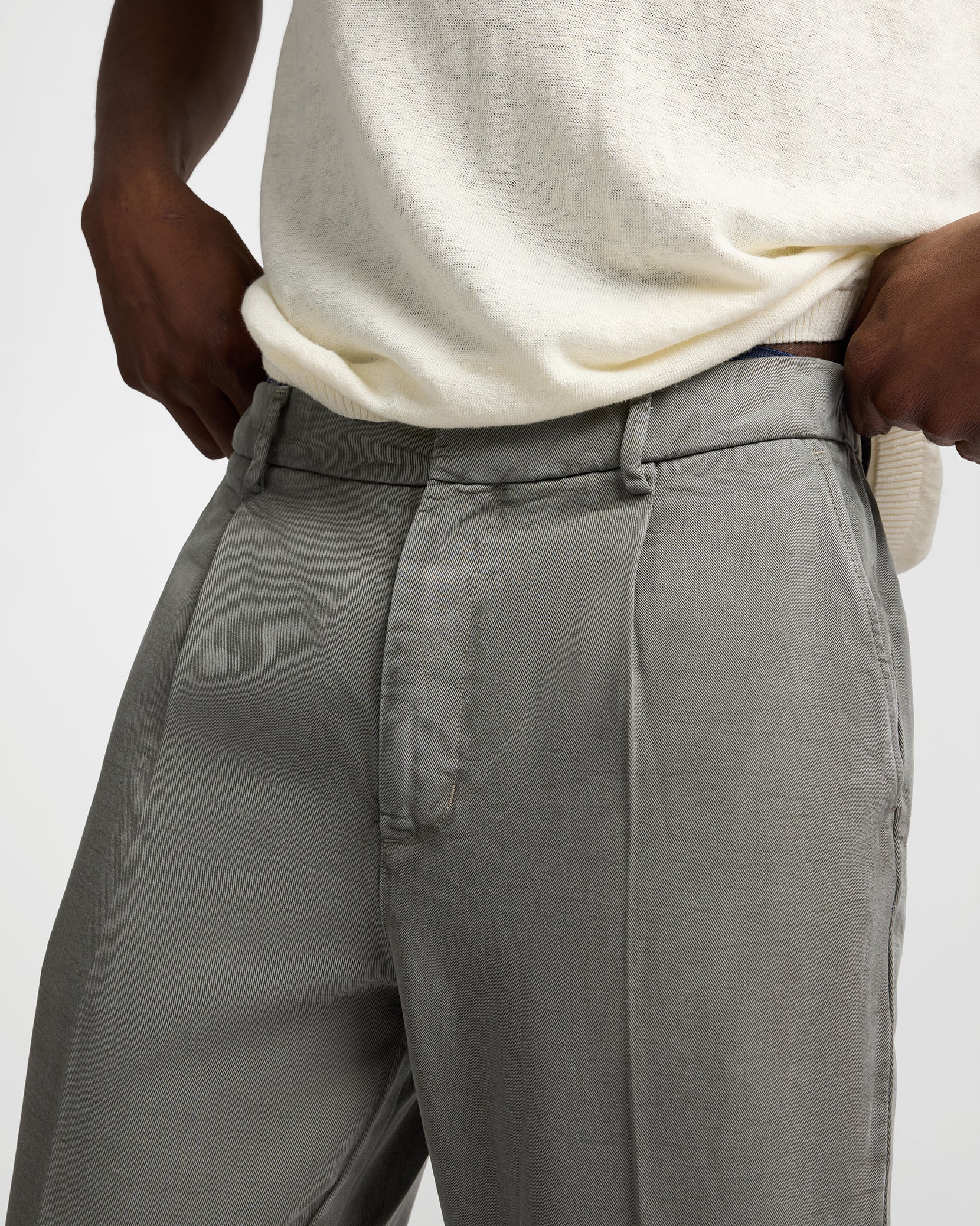 Lyocell Pleated Trouser – onia
