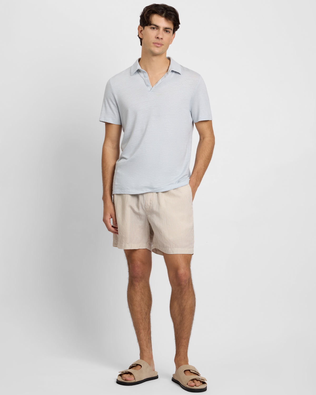 Tan/White