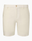 Linen Fixed-Waist Short