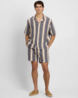 Navy Luca Pull-On Short