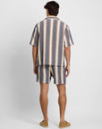 Navy Luca Pull-On Short
