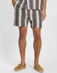 Navy Luca Pull-On Short