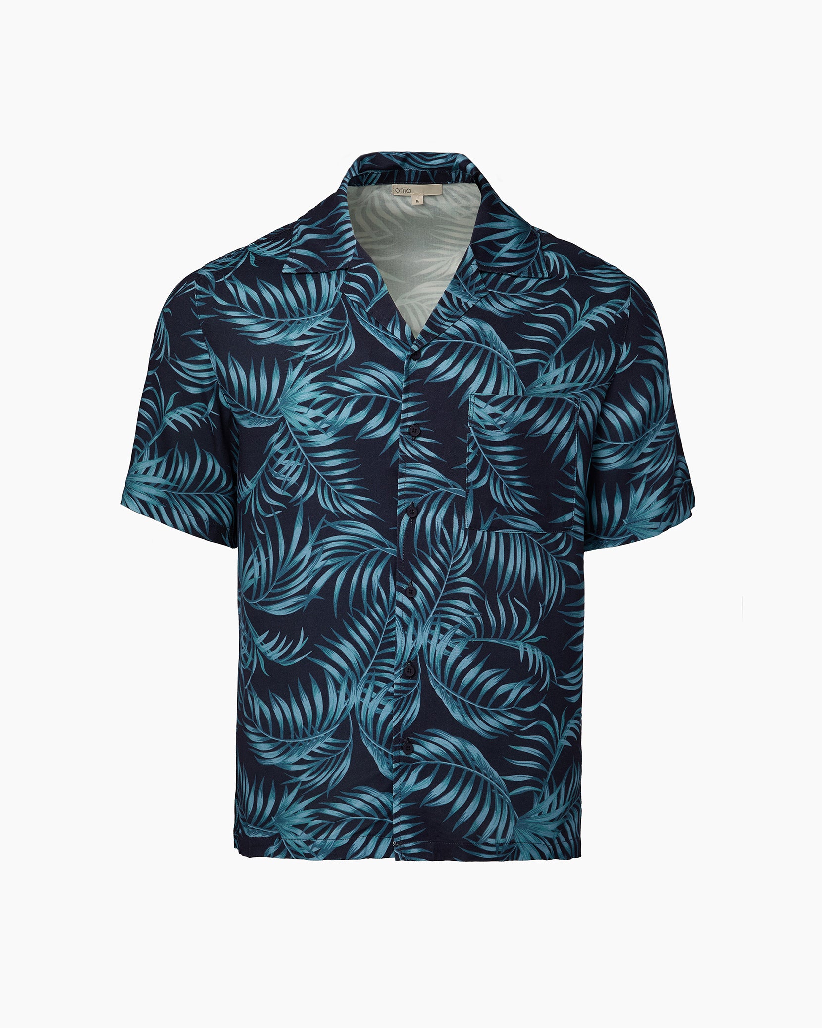 Onia Jungle Waterfall Jack Shirt in shops Blue and White