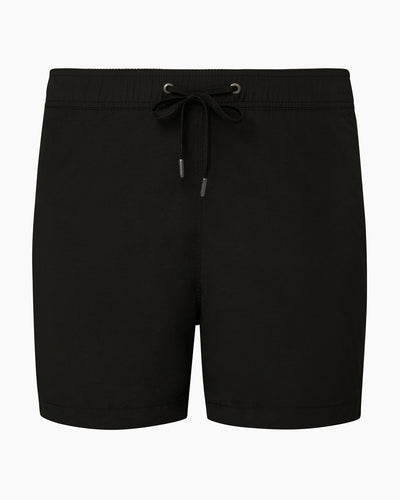 Black Charles 5" Swim Trunk