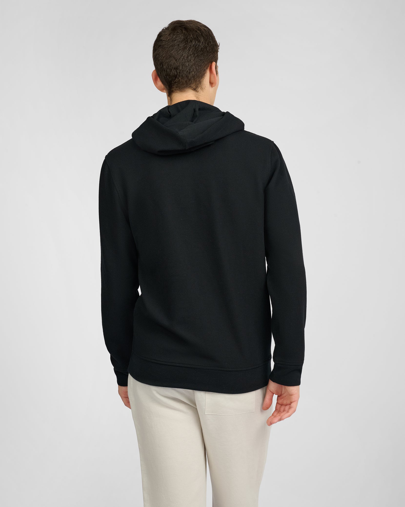 Waffle Half Button Hoodie – onia