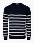 Deep Navy/White
