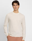 Egret 100% Cashmere Crewneck