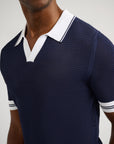 Deep Navy/White