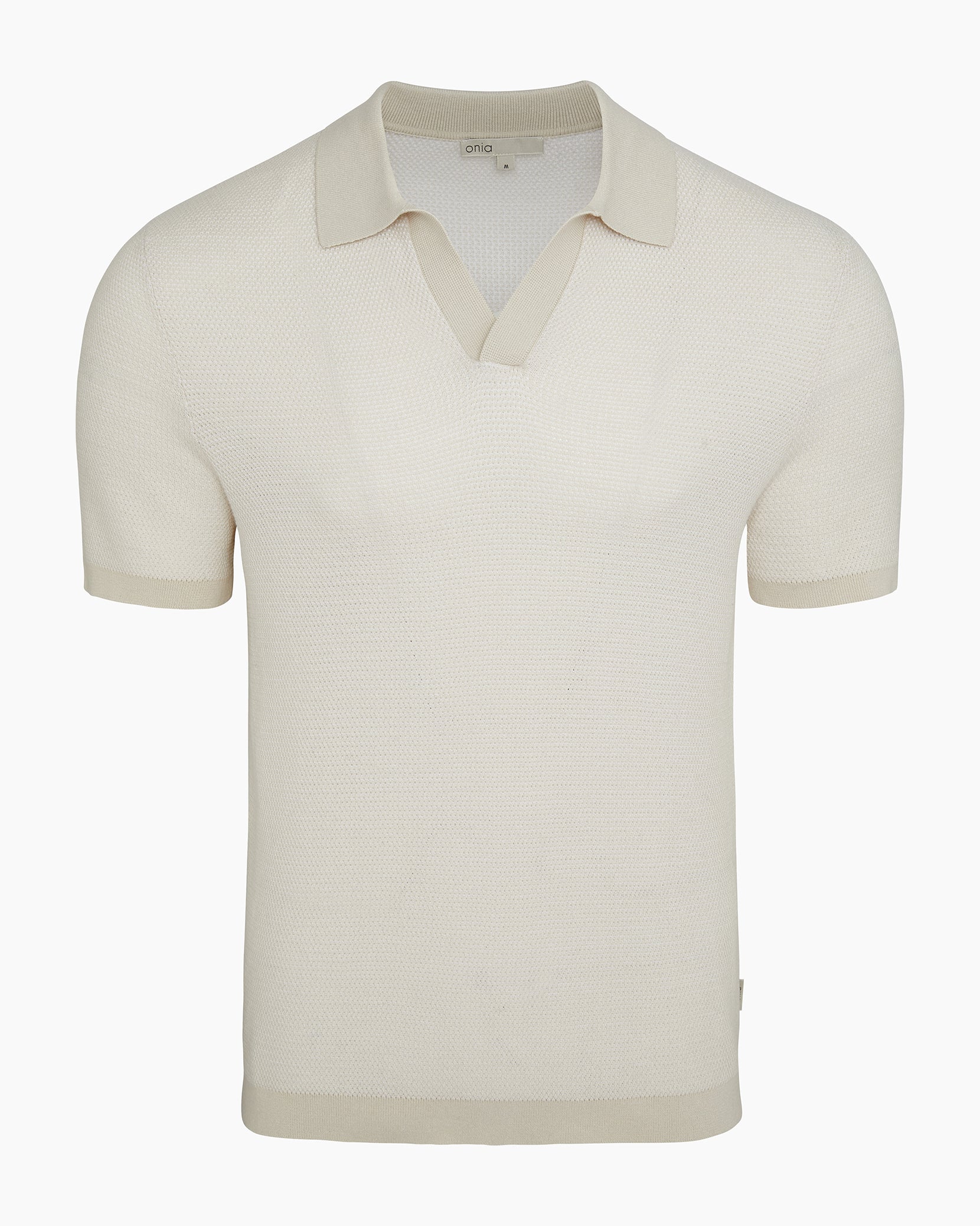 トップス second layer 23ss s/s open knit polo トップス second layer 23ss s/s open knit polo Open Knit Short